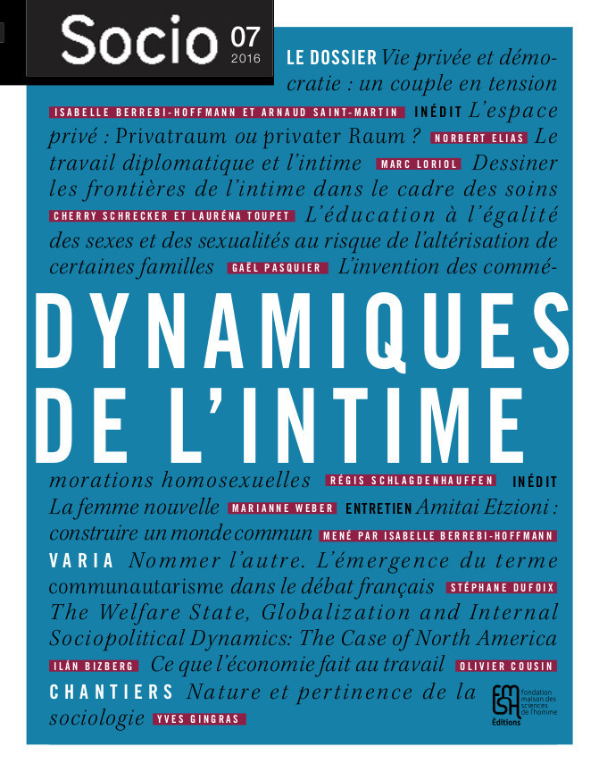 SOCIO N  7. DYNAMIQUES DE L'INTIME