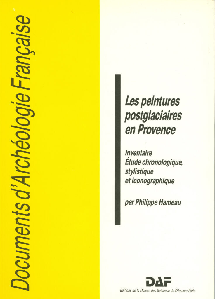 Les Peintures postglaciaires en Provence - inventaire, étude chronologique, stylistique et iconographique