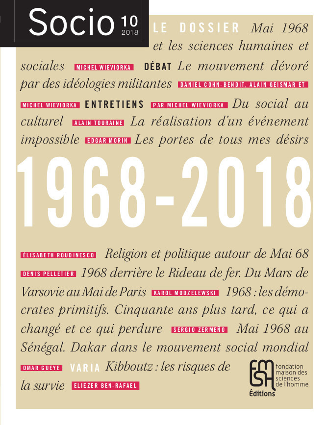 SOCIO, N  10/2018. 1968-2018