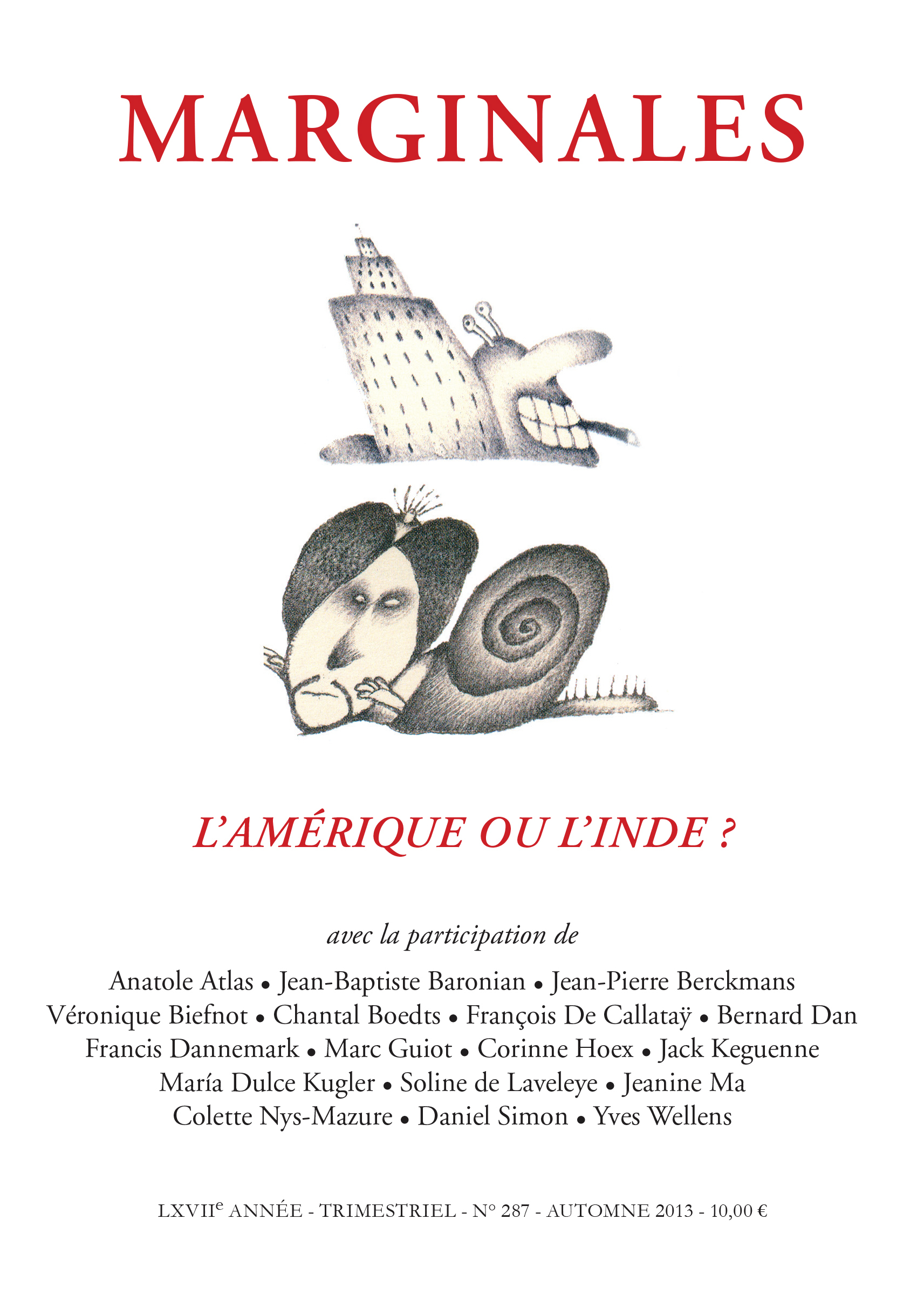 L'AMERIQUE OU L'INDE