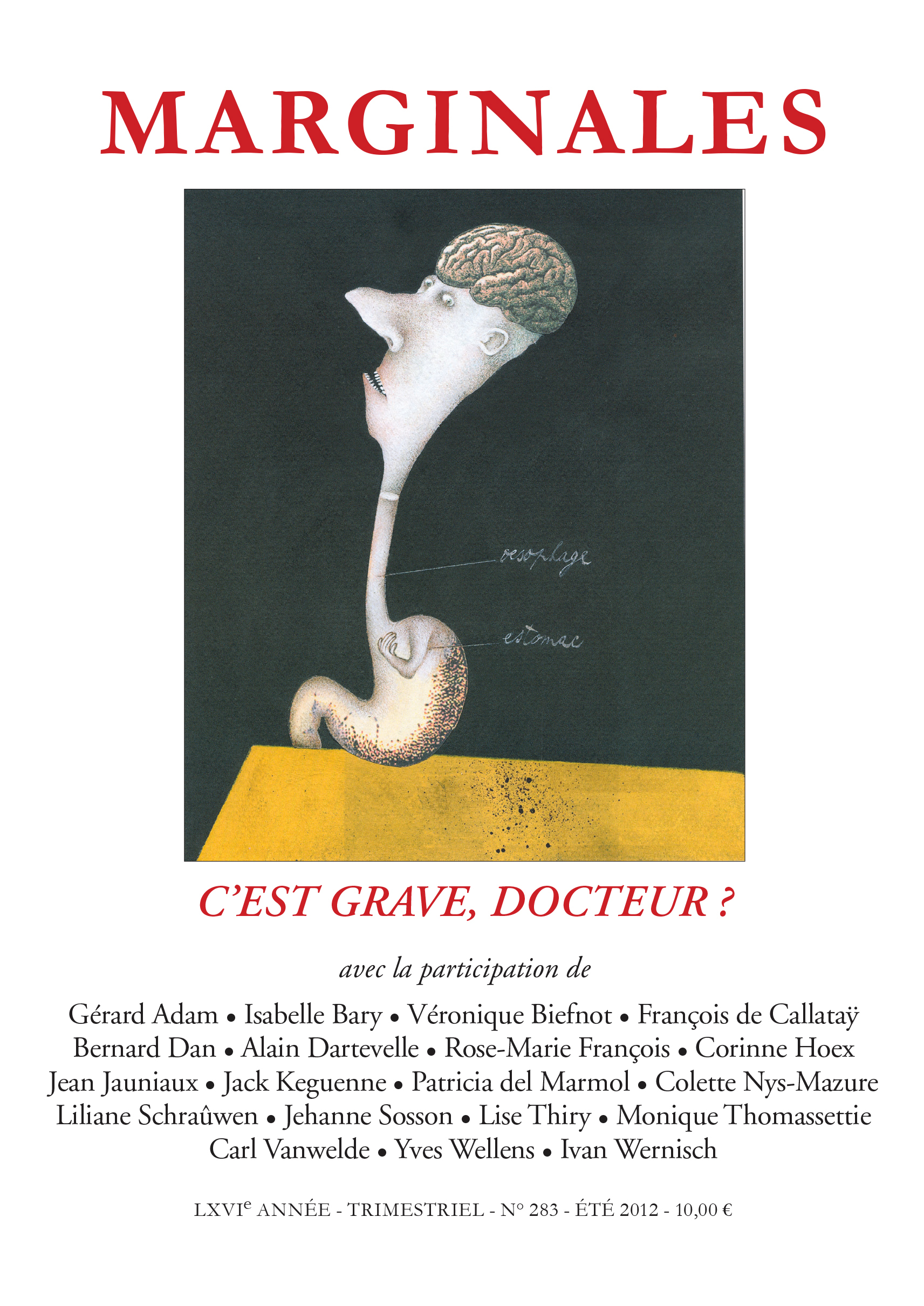 C'EST GRAVE, DOCTEUR?