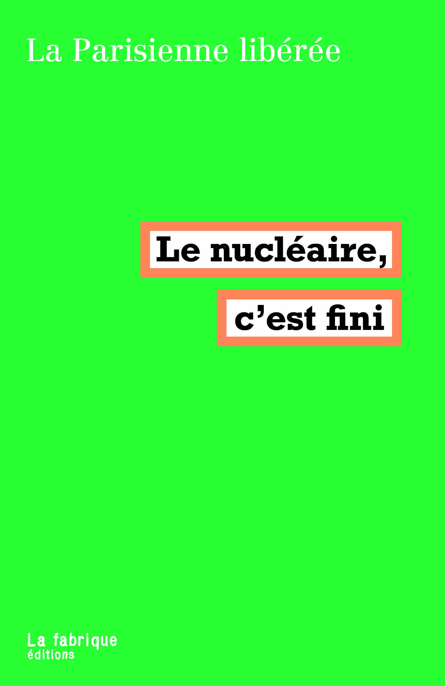 Le nucléaire, c'est fini