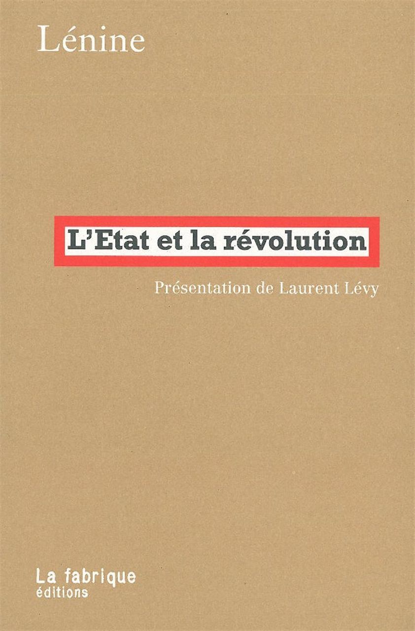 L' État et la révolution
