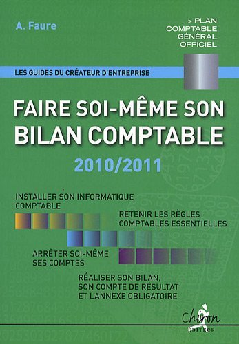 Faire soi-même son bilan comptable