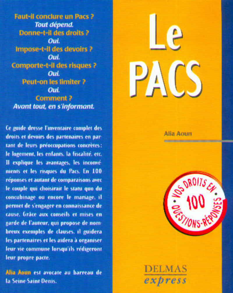 Le PACS - Delmas Express
