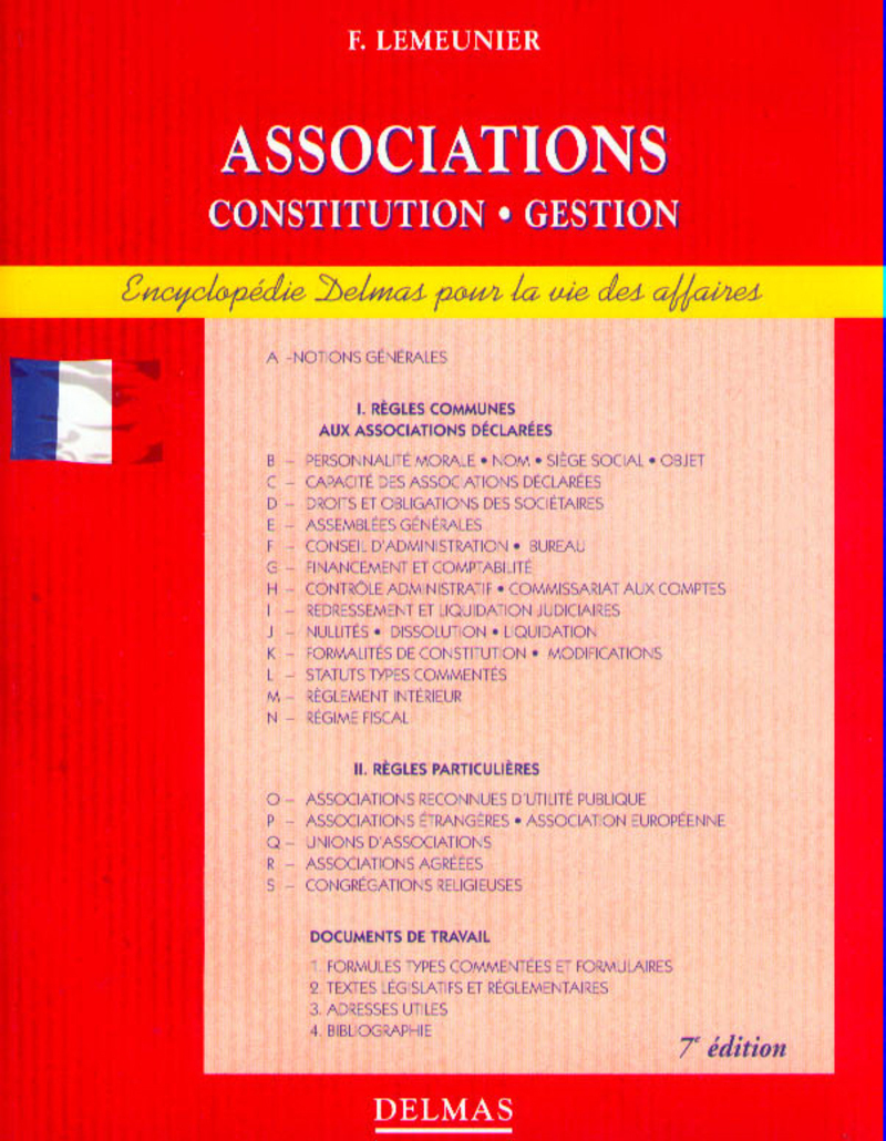 ASSOCIATIONS CONSTITUTION - GESTION 7E EDITION