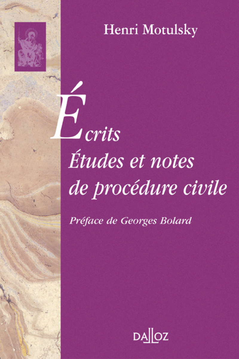 Écrits. Études et notes de procédure civile - Réimpression de l'édition de 1973