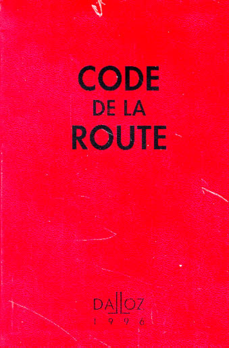 CODE DE LA ROUTE 1996