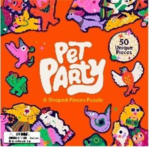 Pet Party : A Shaped Pieces Puzzle /anglais