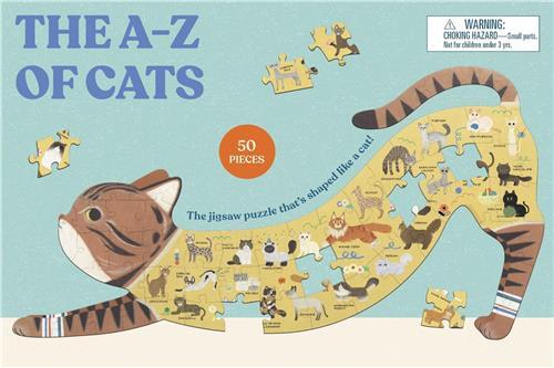 The A to Z of Cats A Jigsaw Puzzle /anglais