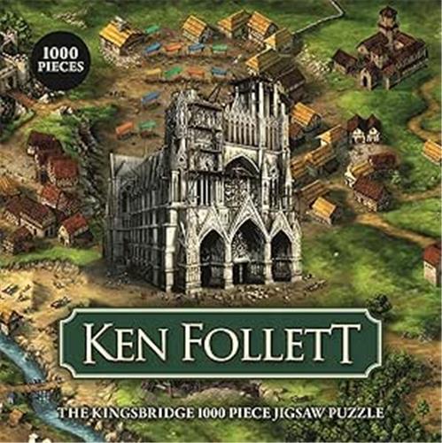Ken Follett The Kingsbridge 1000-piece jigsaw puzzle /anglais