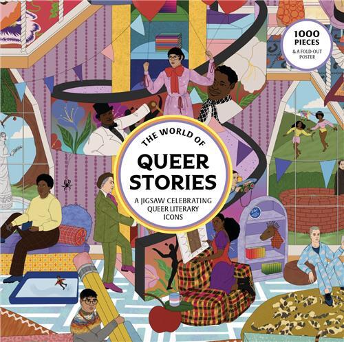 The World of Queer Stories A 1000-piece jigsaw celebrating LGBTQ+ literary icons /anglais