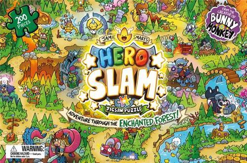 Jamie Smart s Hero Slam Jigsaw Puzzle /anglais