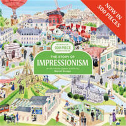 The Story of Impressionism a 500-piece art history jigsaw puzzle /anglais
