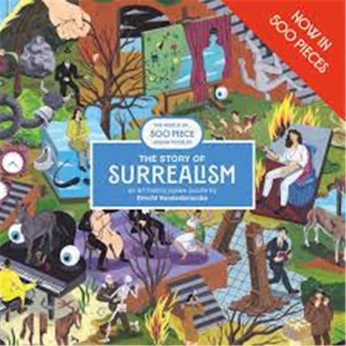 The Story of Surrealism : a 500-piece art history jigsaw puzzle /anglais