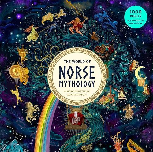 The World of Norse Mythology A 1000-piece jigsaw puzzle /anglais