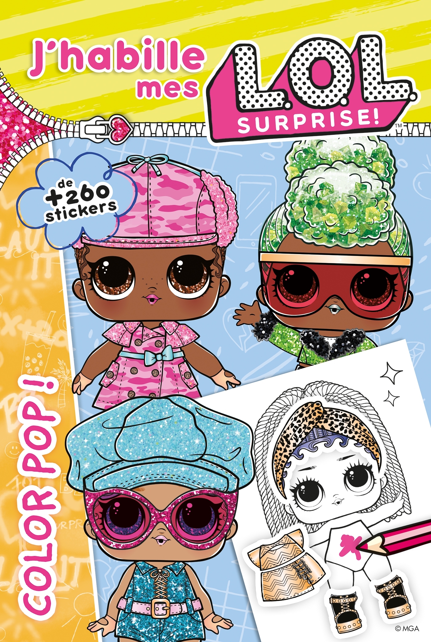 L.O.L. Surprise ! - J'habille Color Pop