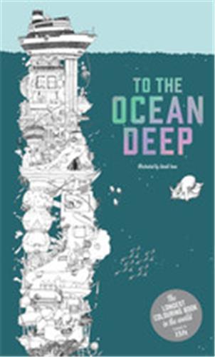 To The Ocean Deep (Colouring Books) /anglais