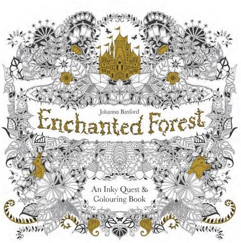 Enchanted Forest - An Inky Quest and Coloring Book /anglais