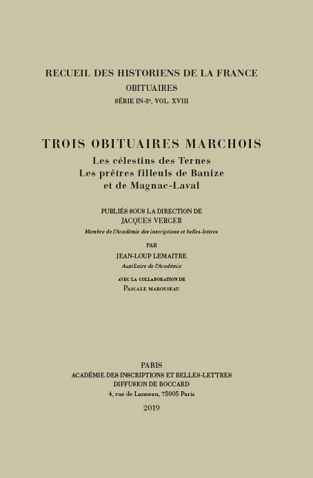 Trois obituaires marchois