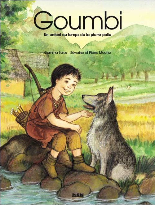 MINI ALBUM GOUMBI,UN ENFANT AU TEMPS DE LA PIERRE POLIE