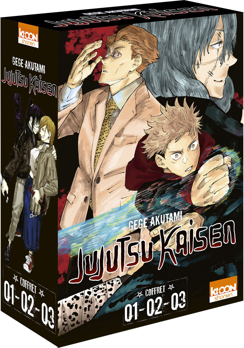 Coffret Jujutsu Kaisen vol. 1 à 3 2025