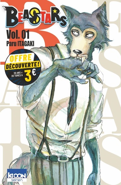 Beastars T01 à 3 euros