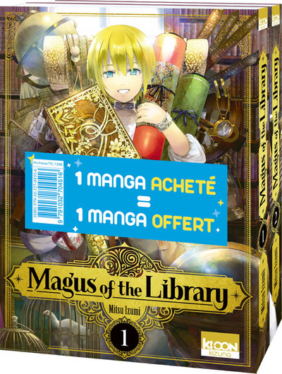Pack offre découverte Magus of the Library T01 & T02