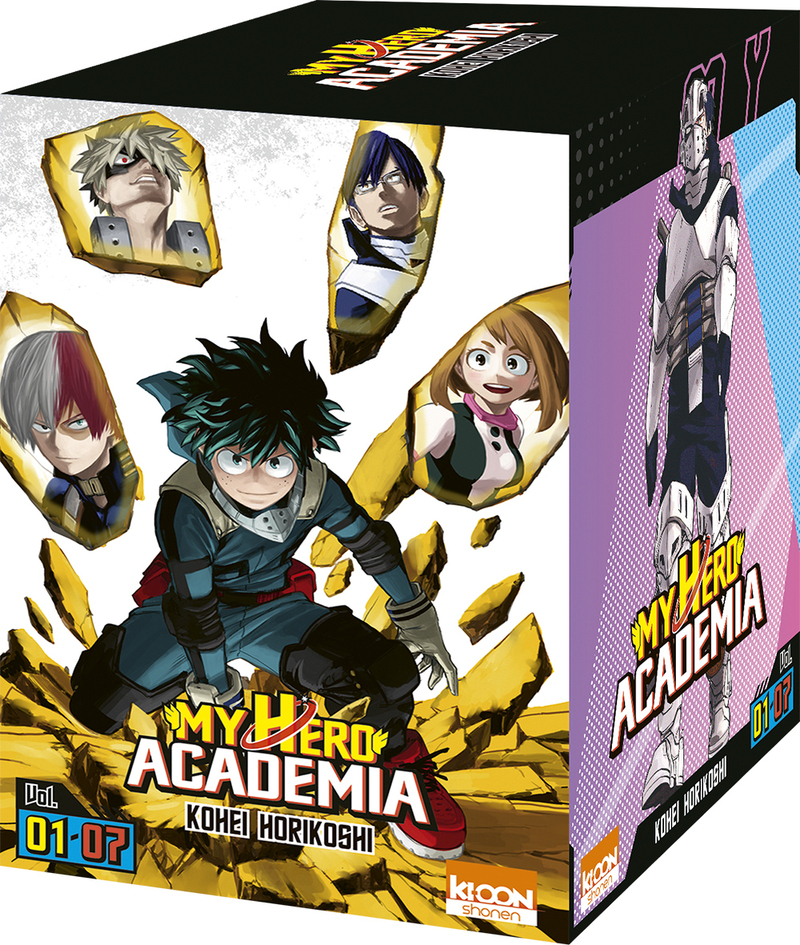Coffret intégrale My Hero Academia vol. 1 à 7