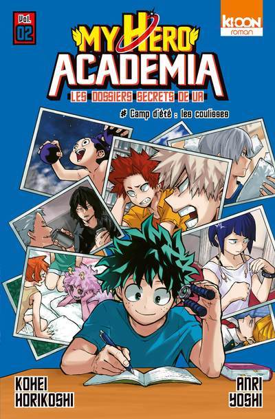 Roman My Hero Academia Les dossiers secrets de UA T02