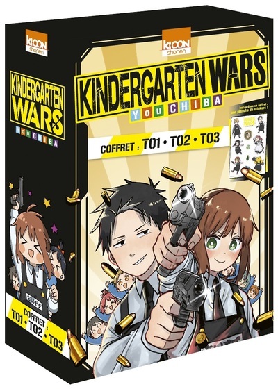 Coffret Kindergarten Wars vol. 1 à 3