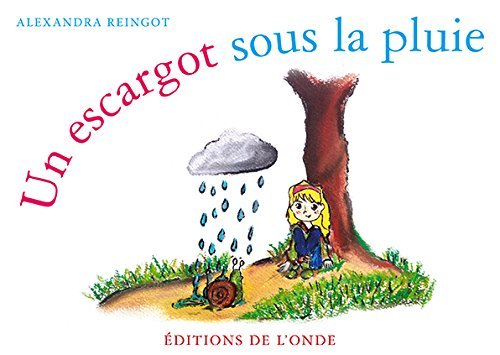 Un escargot sous la pluie