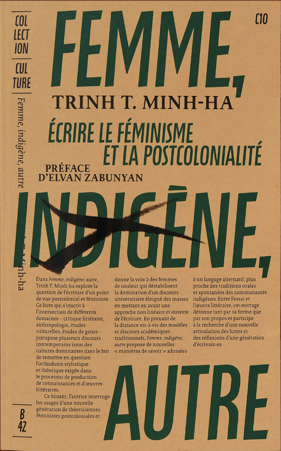 Femme, indigène, autre