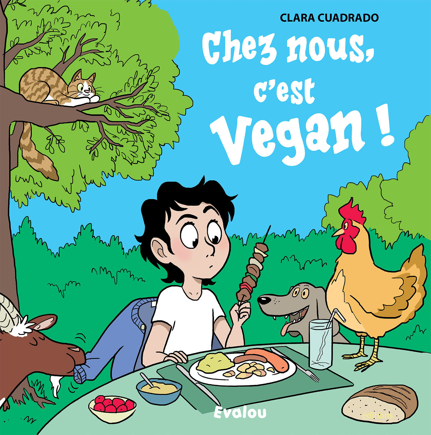 Chez nous, c'est vegan !