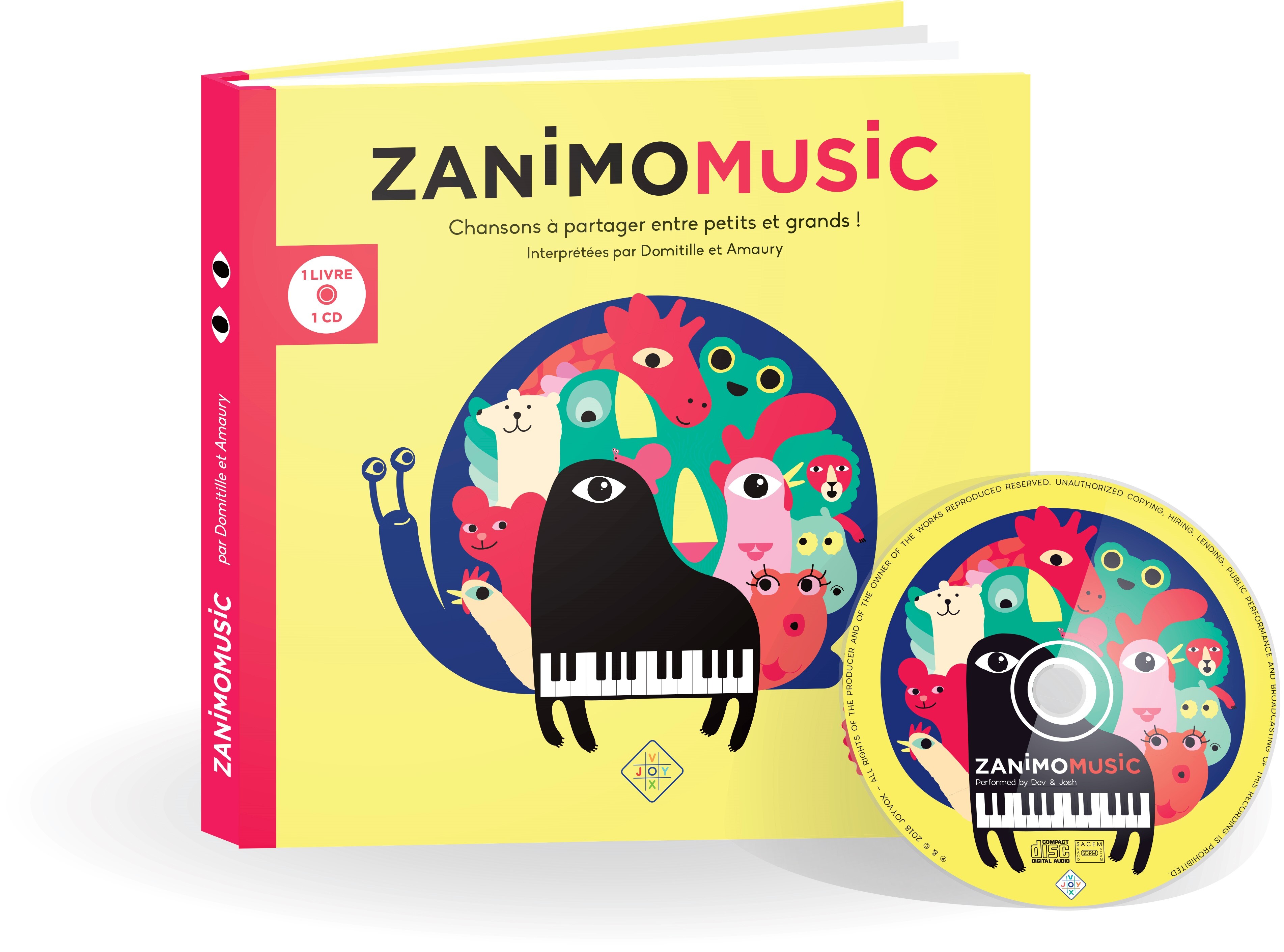 ZANIMOMUSIC : CHANSONS A PARTAGER ENTRE PETITS ET GRANDS