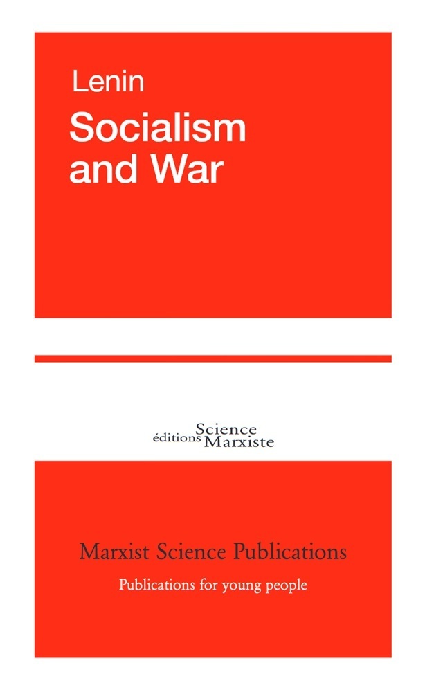Socialism and War