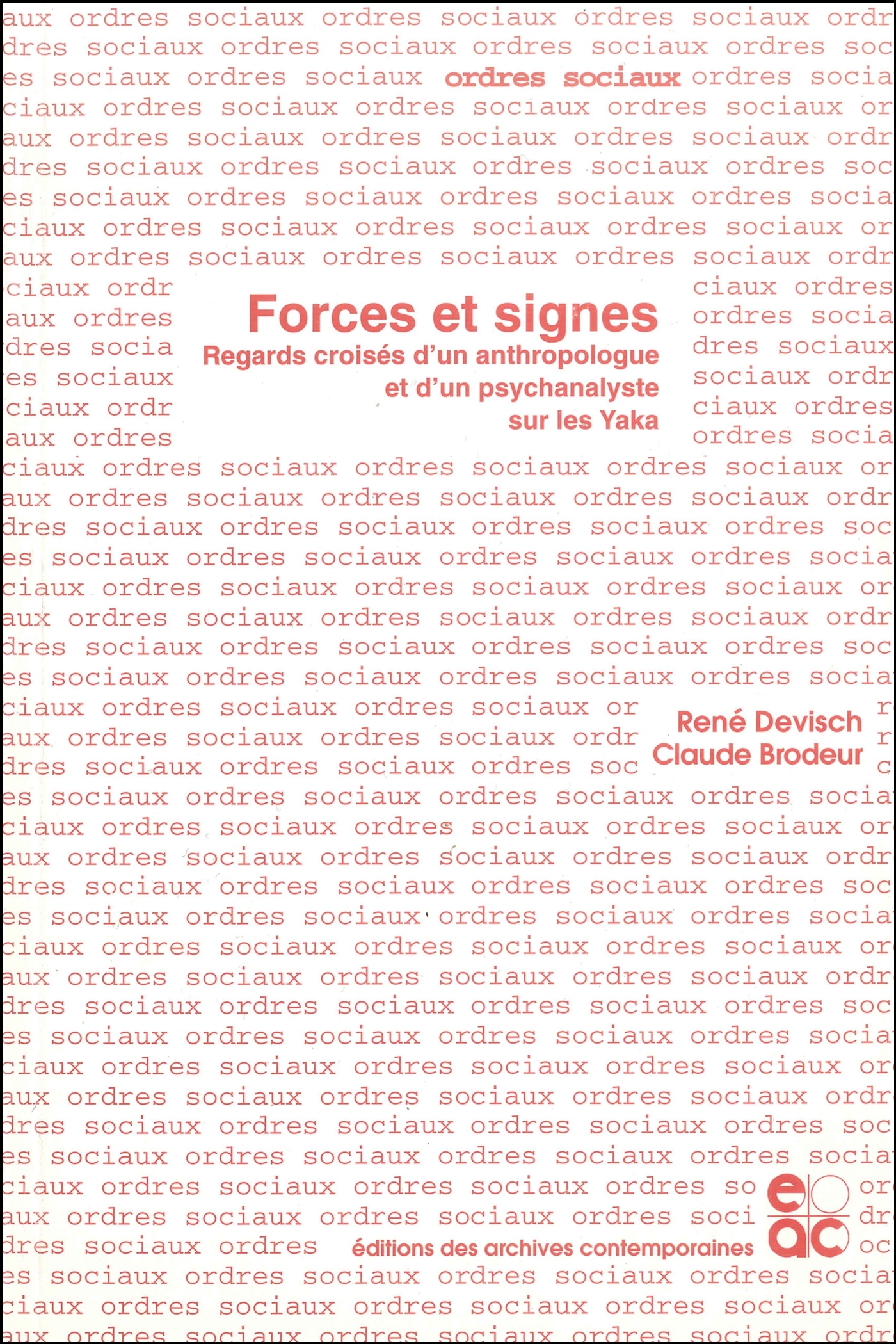 Forces et signes