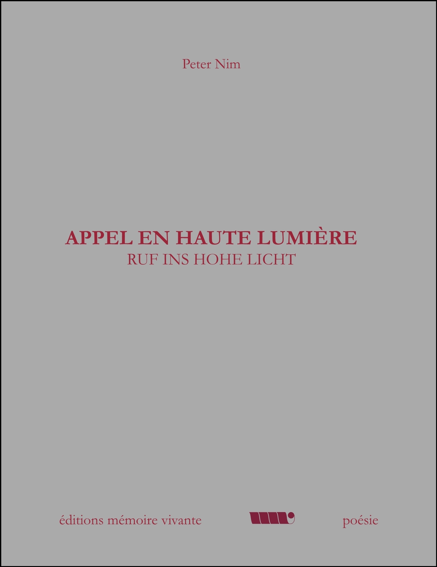 Appel en haute lumière