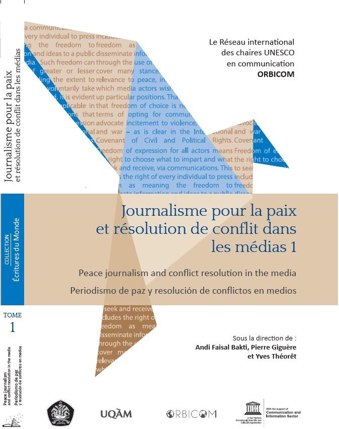 JOURNALISME POUR LA PAIX ET RESOLUTION DE CONFLIT DANS LES MEDIAS I