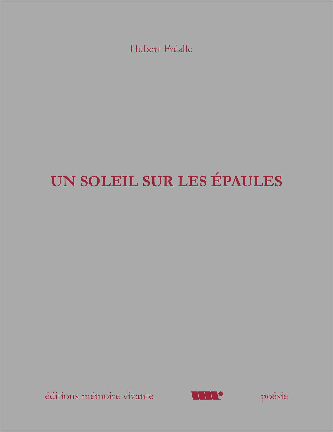 UN SOLEIL SUR LES ÉPAULES