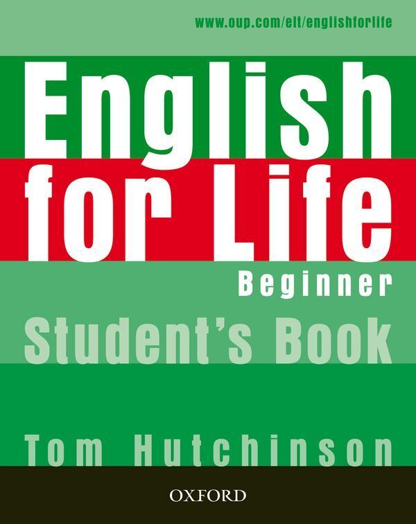 English for life beginner; student's book pack