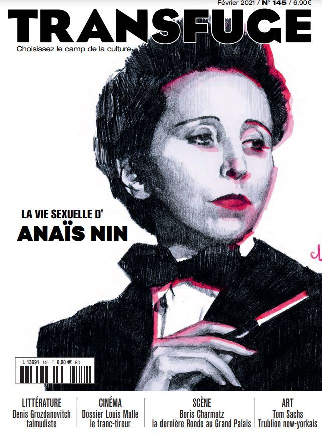 Transfuge N° 145 - Anaïs Nin - février 2021