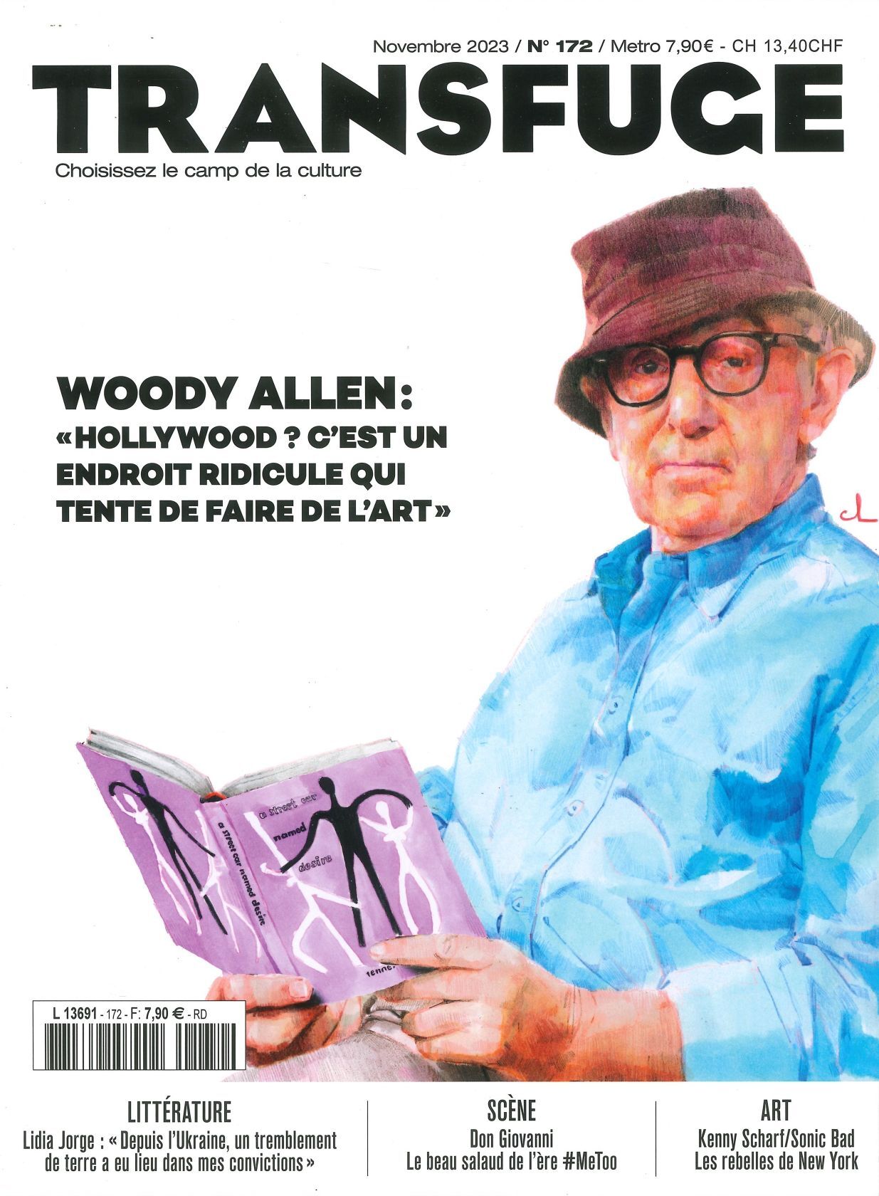 Transfuge N°172 : Woody Allen - Novembre 2023 