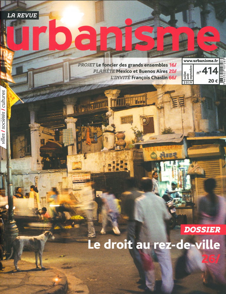 Urbanisme N°414 -Rez-de-villes: le formel et l'informel - automne 2019
