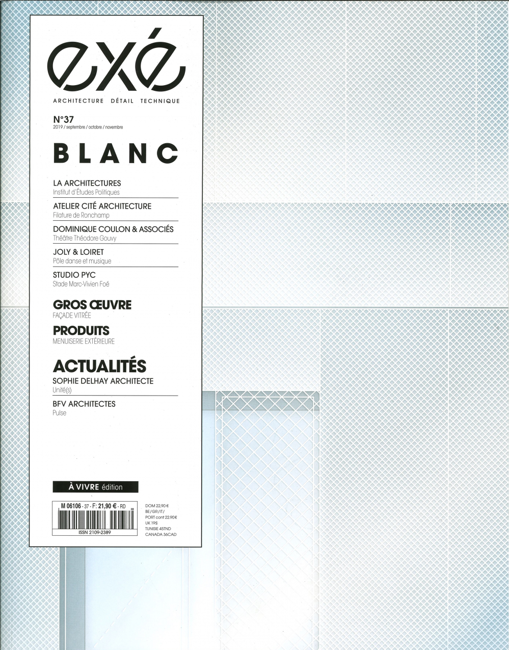 Exé N°37 - septembre/octobre/novembre 2019