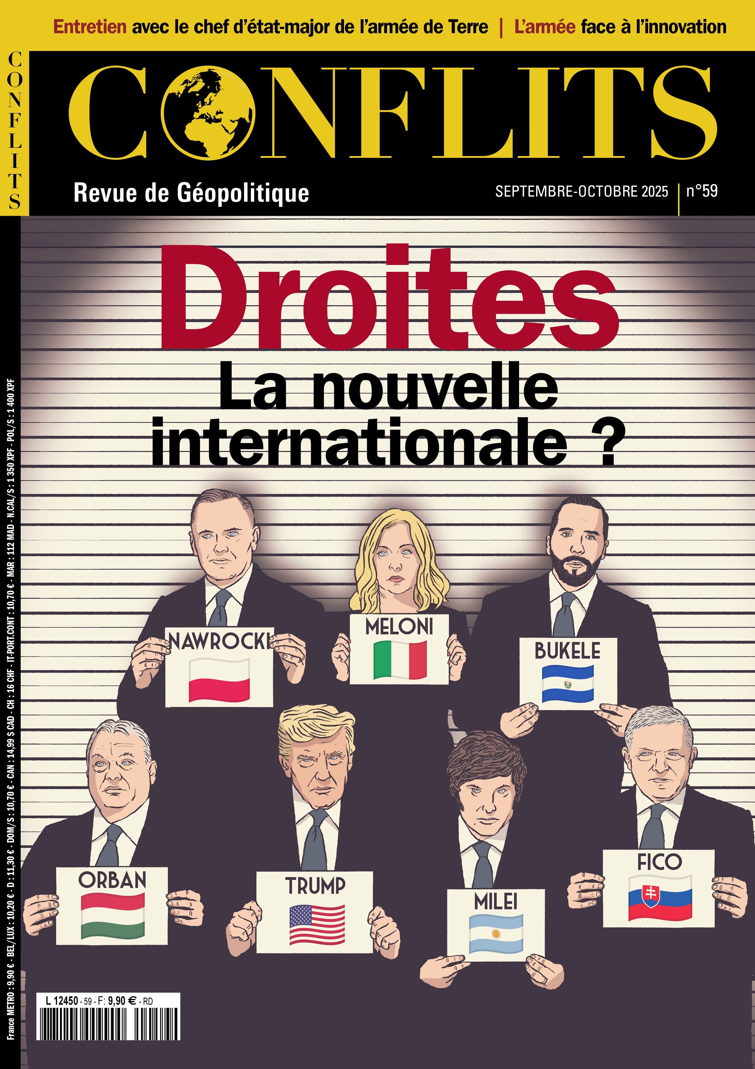 Conflits n°59 : Droites - Sept-Oct 2025