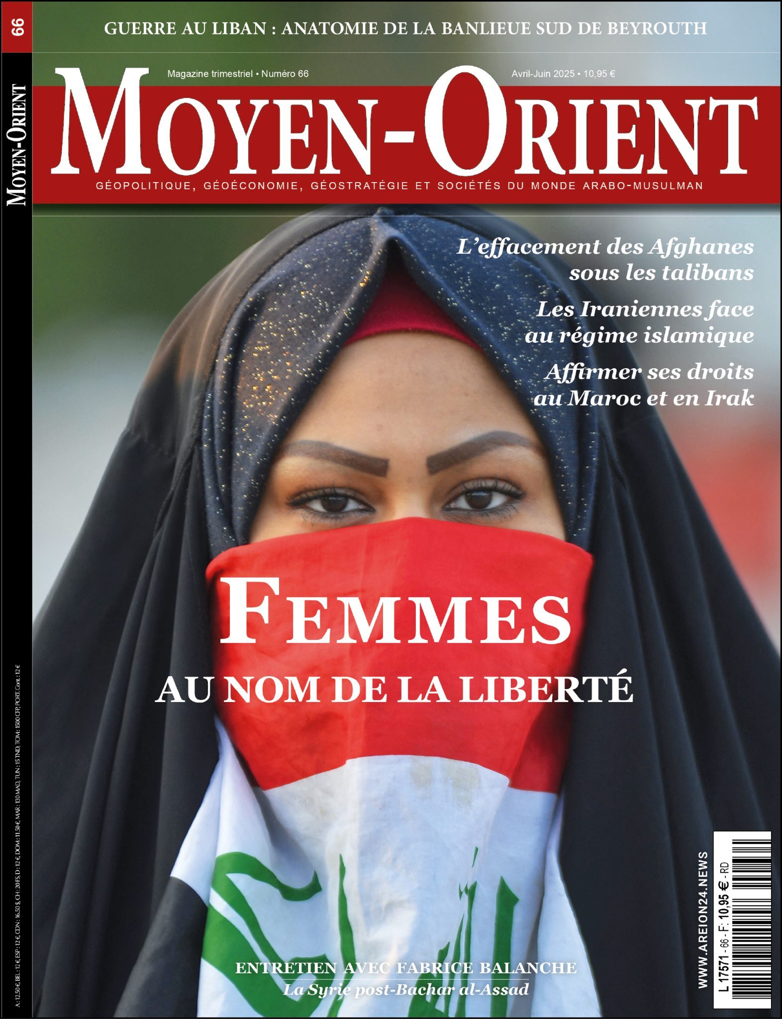 Moyen-Orient n°66 : Femmes au nom de la liberté - Avril-Juin 2025