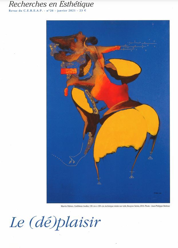Recherches en Esthétique N°26 - Le (dé)plaisir - Janvier 2021