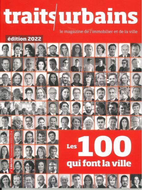 Traits Urbains n°130/131 : Les 100 qui font la ville - nov 2022