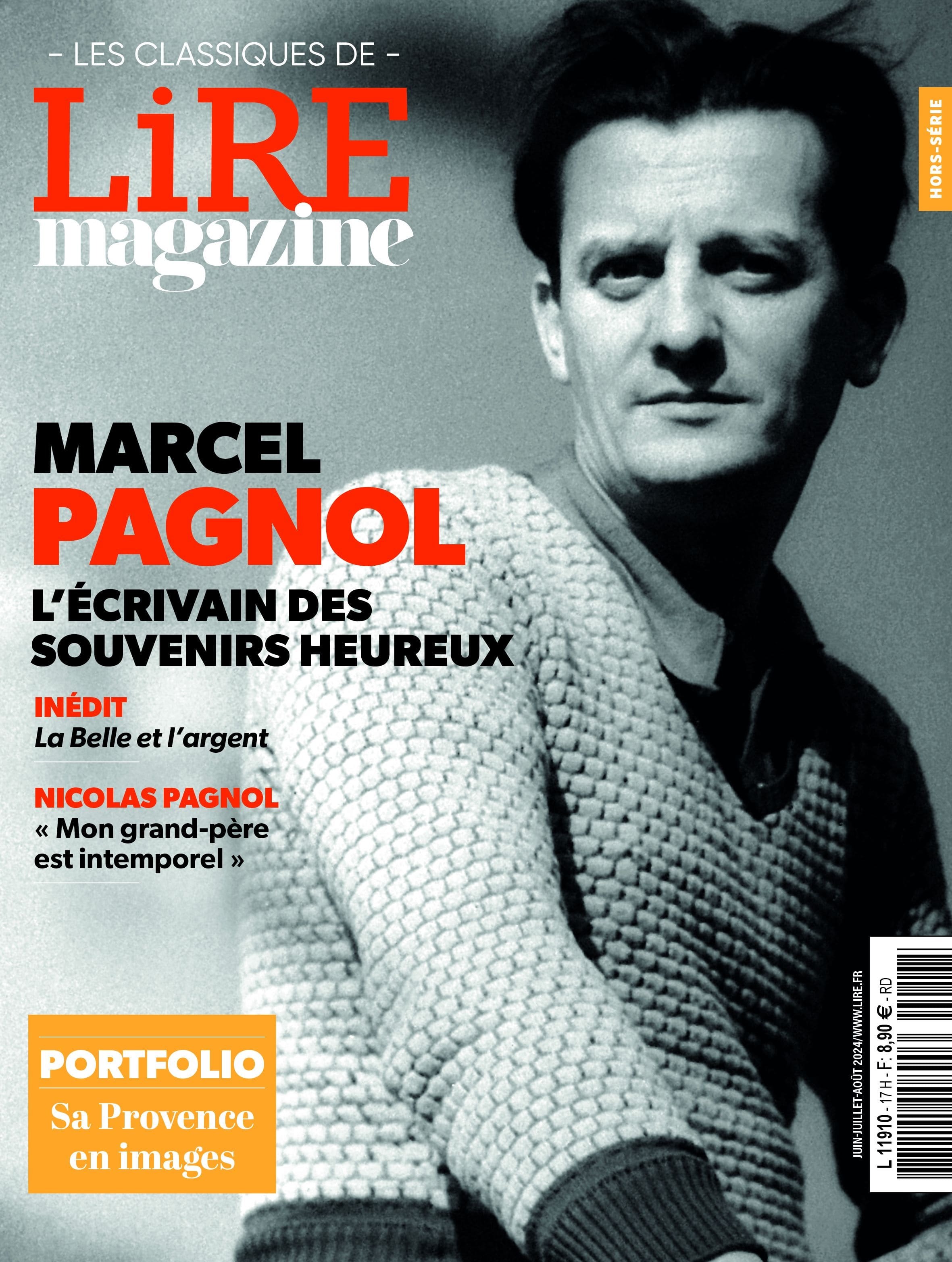 Lire Magazine - Les classiques N°17 : Marcel Pagnol -  Mai 2024